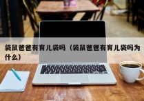 袋鼠爸爸有育儿袋吗（袋鼠爸爸有育儿袋吗为什么）
